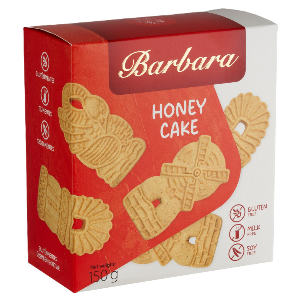 Barbara glutenfreies Honig-Teegebäck, 150 g