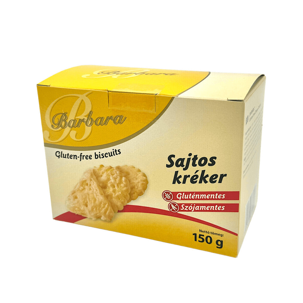 Barbara glutenfreie Käsecracker, 150 g